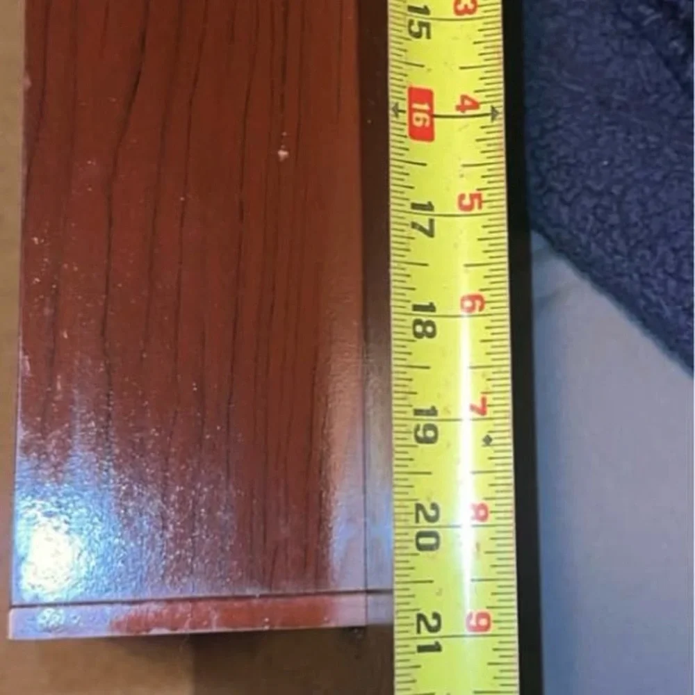 Pottery Barn Rich Mahogany Display Shelf